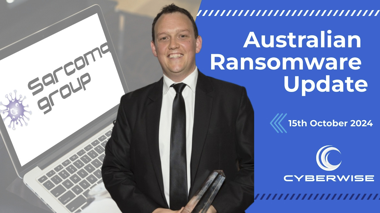 Australian Ransomware Update - 15th October 2024